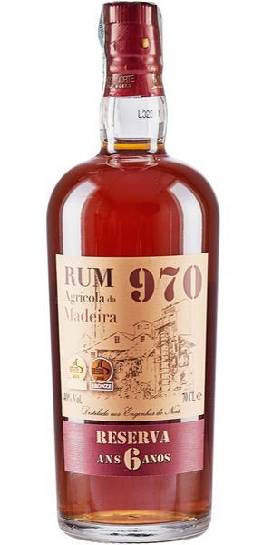 RUM AGRICOLA DA MADEIRA 970 RESERVA 6 YO