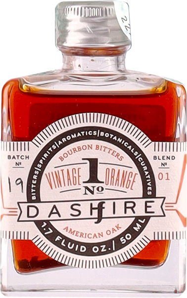 AROMATIC BITTER DASHFIRE VINTAGE ORANGE BOURBON BARREL AGED NO.1