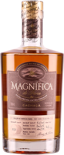 CACHAÇA MAGNÍFICA SINGLE CASK 12-15 YO BARREL N°D33 | GB