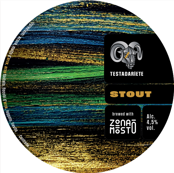 Testadariete - w/Zona Mosto - Stout - 4,5% - Polykeg 24L