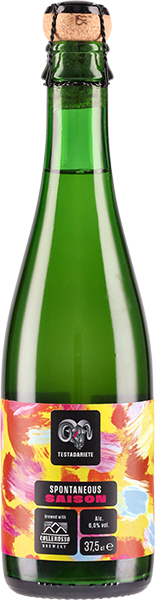 Testadariete - w/Collerosso - Spontaneous Saison - 6,0% - 12 Bottiglie x 37,5 cl