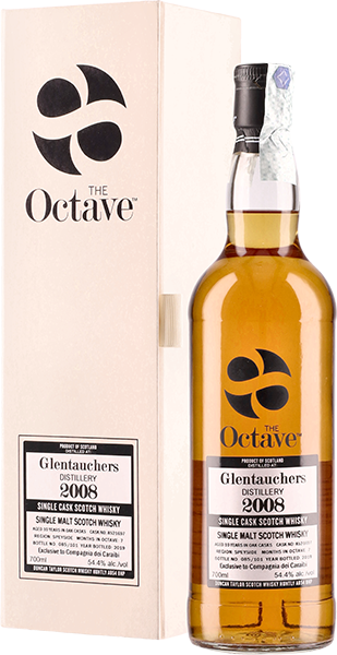 WHISKY DUNCAN TAYLOR THE OCTAVE GLENTAUCHERS 2008 10 YO | AC