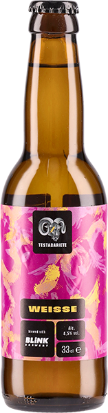 Testadariete - w/Blink Brewery - Weisse - 4,5% - 12 Bottiglie x 33 cl